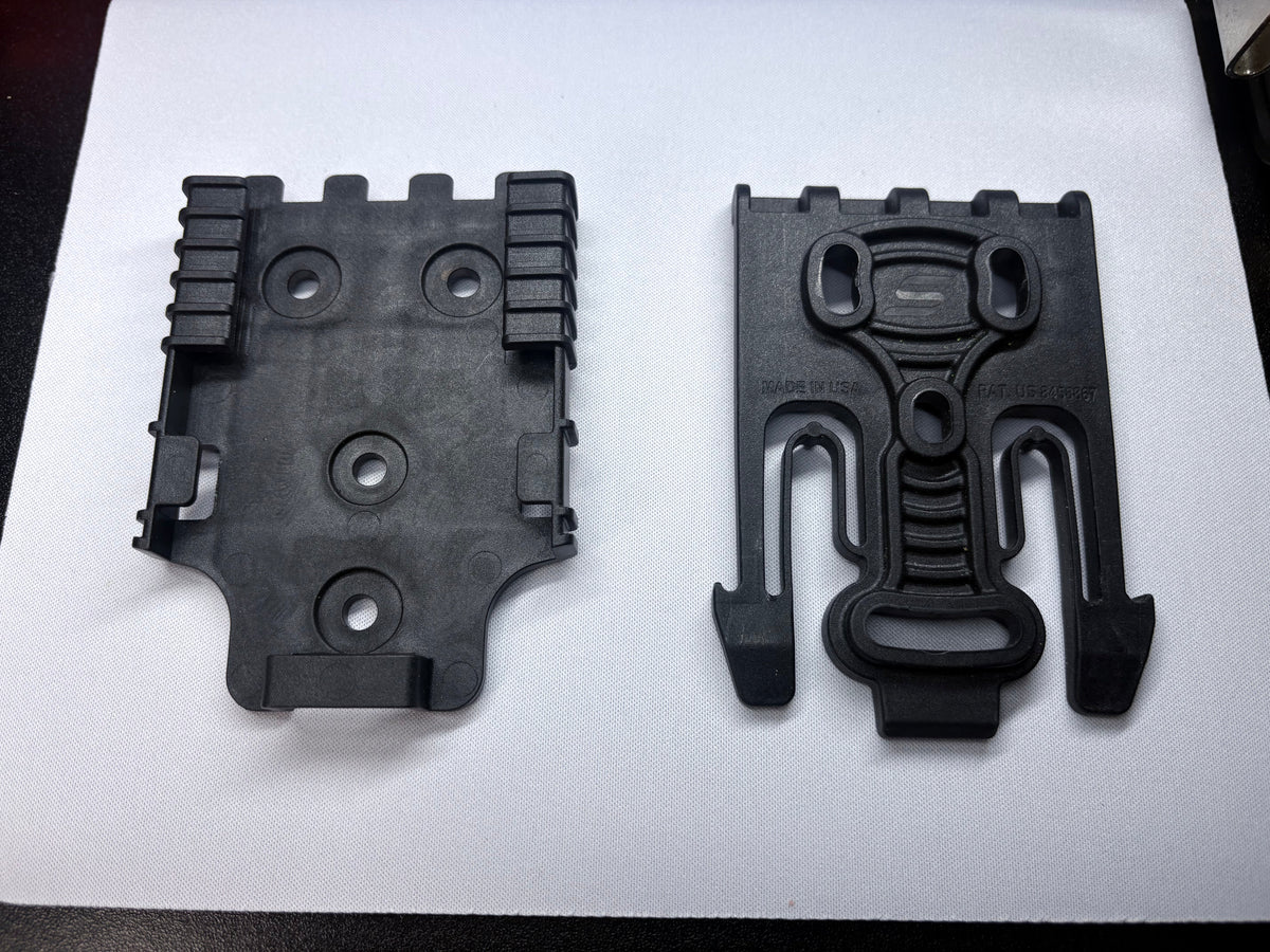 Belt Receiver and Holster Clip for Safariland QLS system